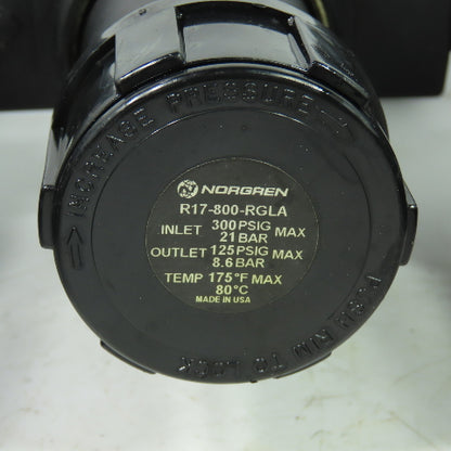 Norgren R17-800-RGLA Pneumatic Filter Regulator 1" NPT L17-800-MPDA F17-800-A1DA