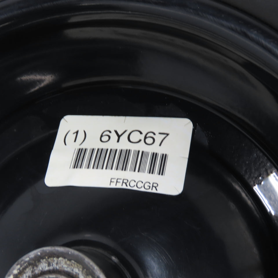 6YC67 16" Wheelbarrow Flat Free Tire OD Lot Of 2 axle size 3/4"
