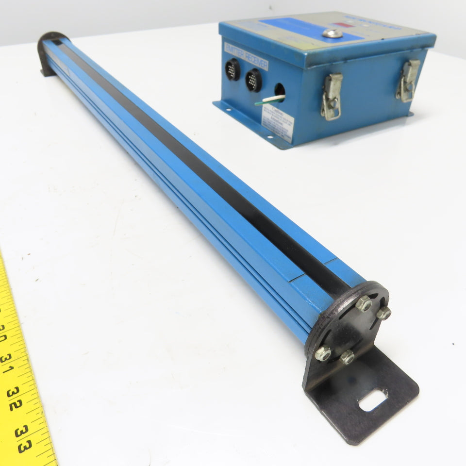 Pinnacle MG-24-8K-SMB-MO-20 Microguard Safety Light Curtain Receiver/Emitter