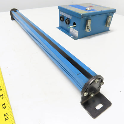 Pinnacle MG-24-8K-SMB-MO-20 Microguard Safety Light Curtain Receiver/Emitter