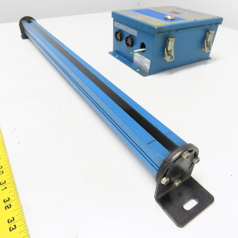 Pinnacle MG-24-8K-SMB-MO-20 Microguard Safety Light Curtain Receiver/Emitter
