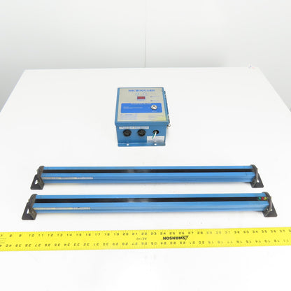 Pinnacle MG-24-8K-SMB-MO-20 Microguard Safety Light Curtain Receiver/Emitter