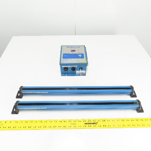 Pinnacle MG-24-8K-SMB-MO-20 Microguard Safety Light Curtain Receiver/Emitter