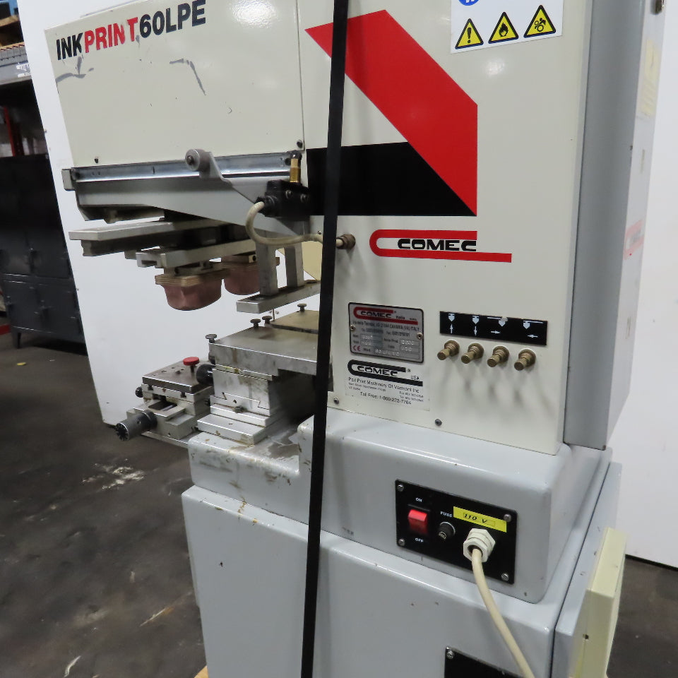 Comec 60LPE1C 110V 1Ph Electropneumatic Pad Printing Machine