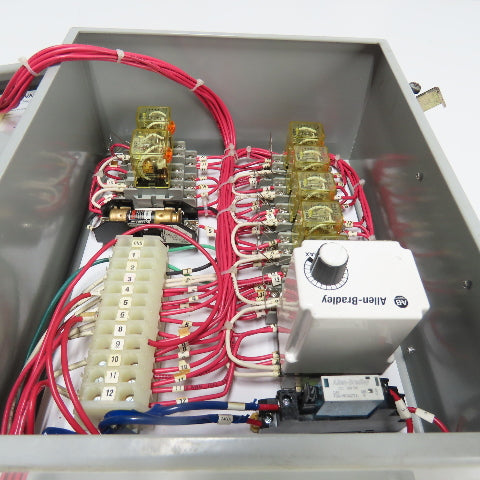 Traid 130PB-HY-S0S Control System Enclosure From Strippet Machine 120V 1Ph 3A