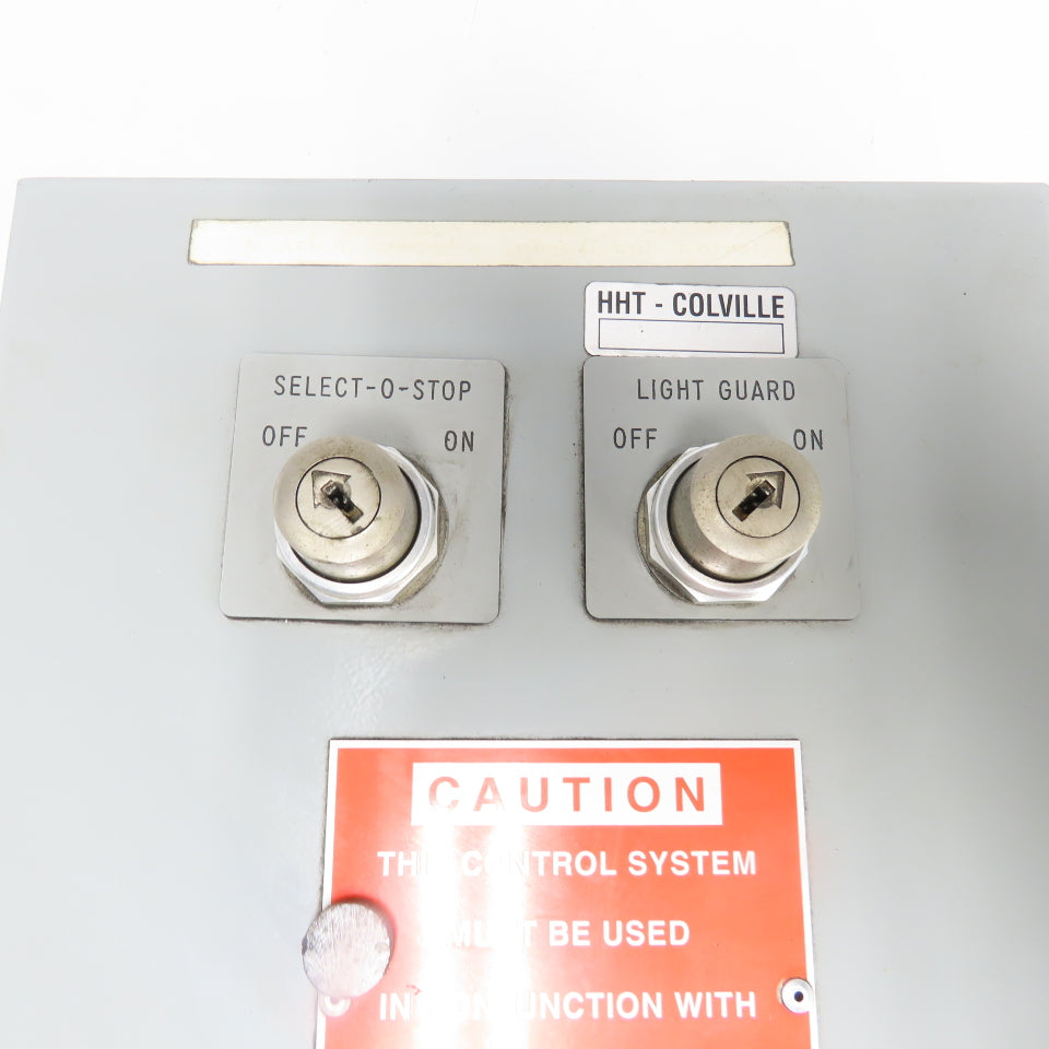 Traid 130PB-HY-S0S Control System Enclosure From Strippet Machine 120V 1Ph 3A