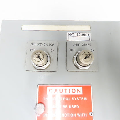 Traid 130PB-HY-S0S Control System Enclosure From Strippet Machine 120V 1Ph 3A