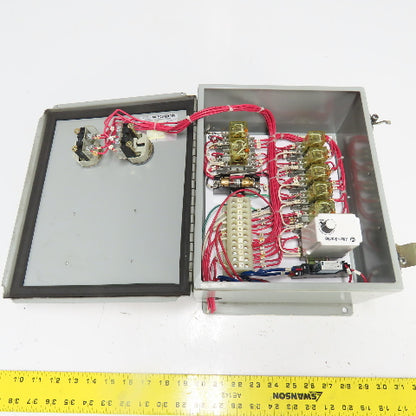 Traid 130PB-HY-S0S Control System Enclosure From Strippet Machine 120V 1Ph 3A