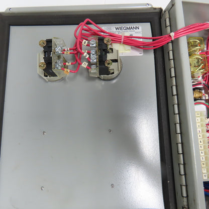 Traid 130PB-HY-S0S Control System Enclosure From Strippet Machine 120V 1Ph 3A