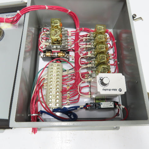 Traid 130PB-HY-S0S Control System Enclosure From Strippet Machine 120V 1Ph 3A