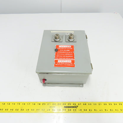 Traid 130PB-HY-S0S Control System Enclosure From Strippet Machine 120V 1Ph 3A