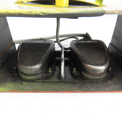 Lipper Twin 632-S Foot Control Pedal Operator Switch Stand E-Stop 125-250VAC 1Ph