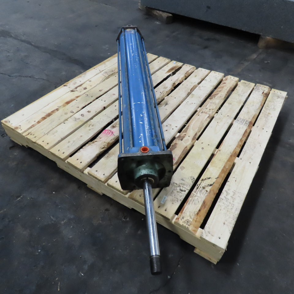 Nopak 6" Bore 54" Stroke 10" Rod Projection Double Acting Air Cylinder
