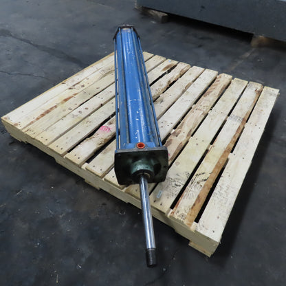 Nopak 6" Bore 54" Stroke 10" Rod Projection Double Acting Air Cylinder