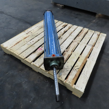 Nopak 6" Bore 54" Stroke 10" Rod Projection Double Acting Air Cylinder