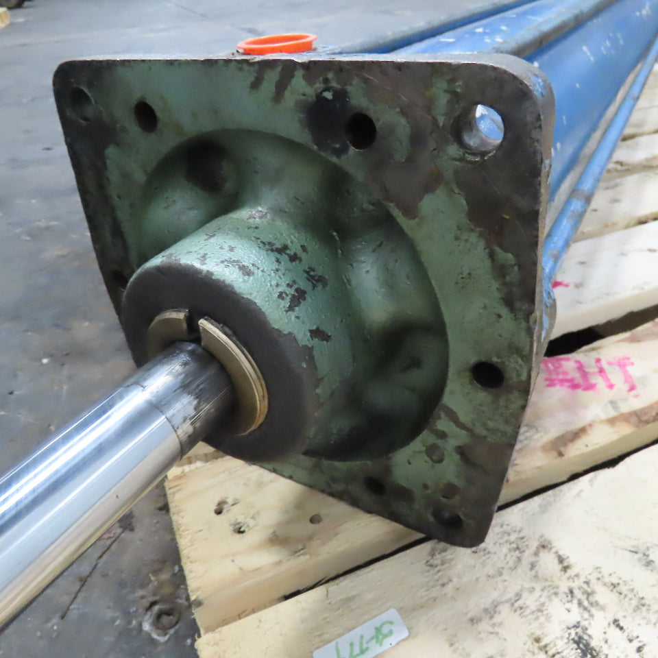Nopak 6" Bore 54" Stroke 10" Rod Projection Double Acting Air Cylinder