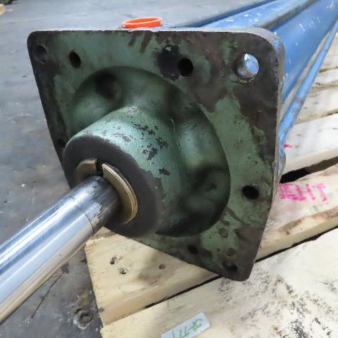 Nopak 6" Bore 54" Stroke 10" Rod Projection Double Acting Air Cylinder