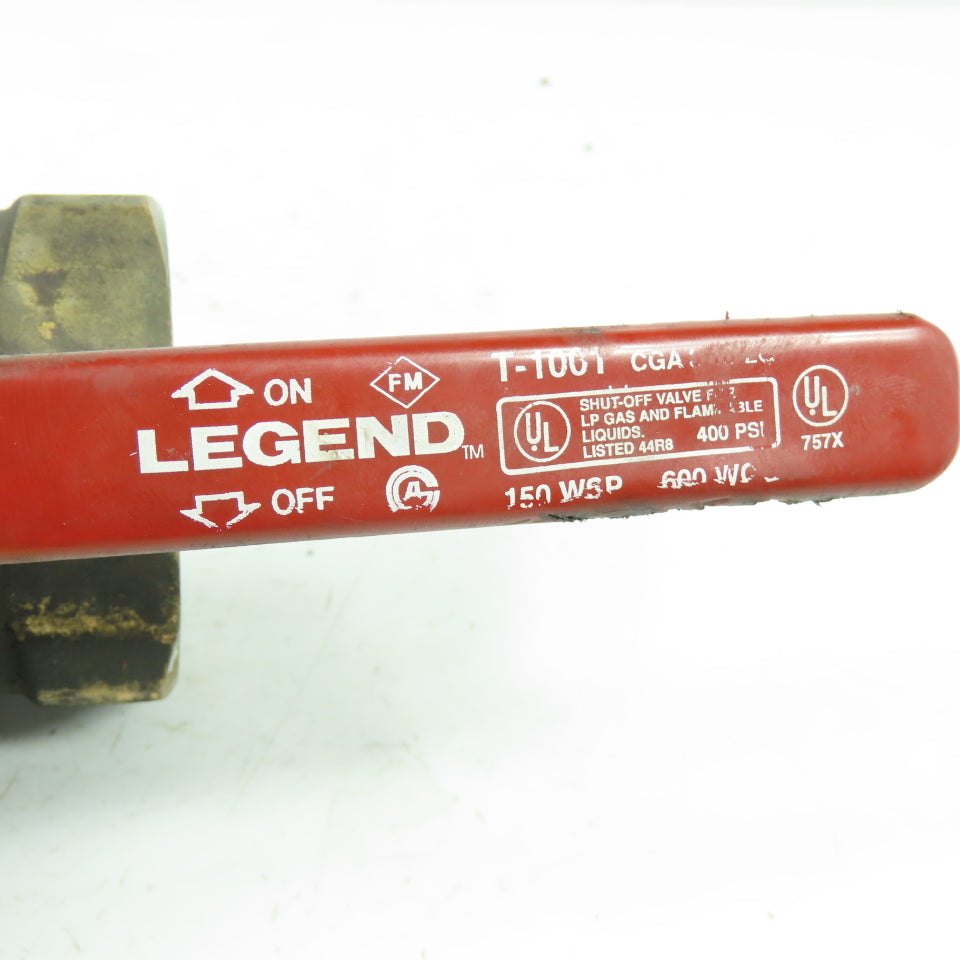 Legend T-1001 2" Brass Ball Valve 150WSP 400PSI