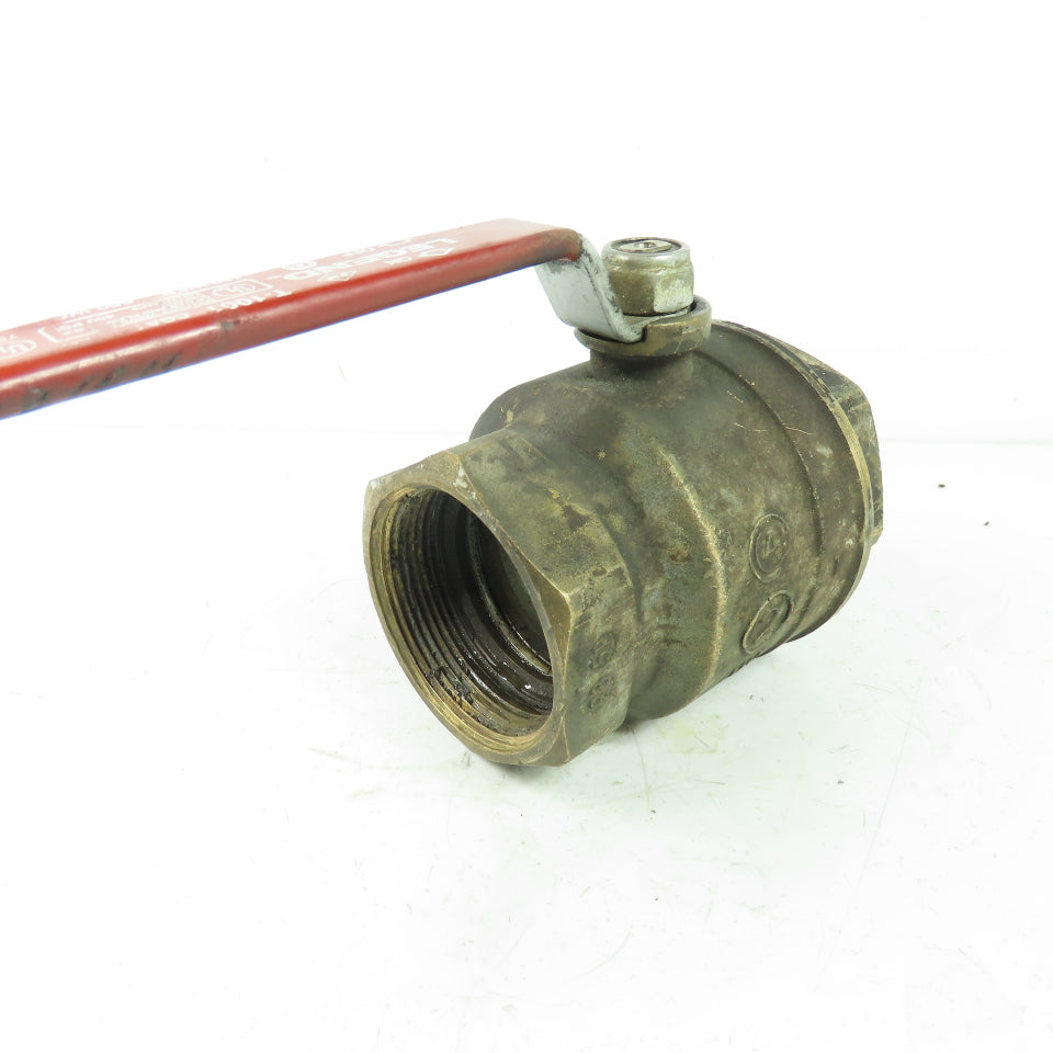 Legend T-1001 2" Brass Ball Valve 150WSP 400PSI