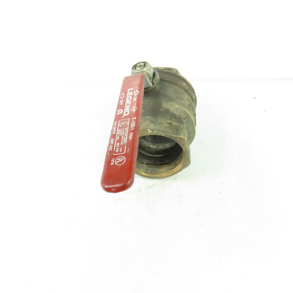 Legend T-1001 2" Brass Ball Valve 150WSP 400PSI