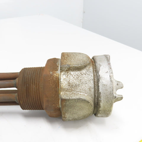 Chromalox N0MT0-360E2 Screw Plug Immersion Heater 480V 3Ph 38" OAL