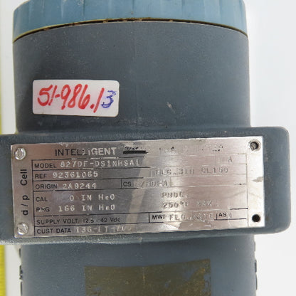 Foxboro 827DF-DS1NHSA1 Intelligent Pressure Transmitter 12.5-42VDC