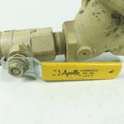 Aquamation 424-A Diaphragm Valve 1-1/4" NPT W/ Shutoff