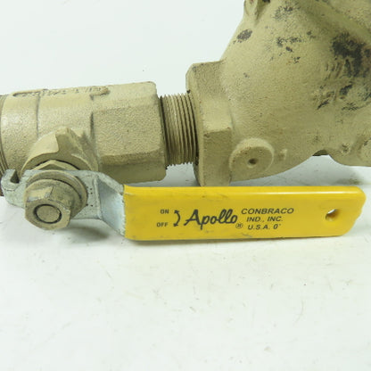 Aquamation 424-A Diaphragm Valve 1-1/4" NPT W/ Shutoff