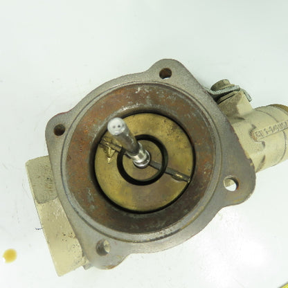 Aquamation 424-A Diaphragm Valve 1-1/4" NPT W/ Shutoff