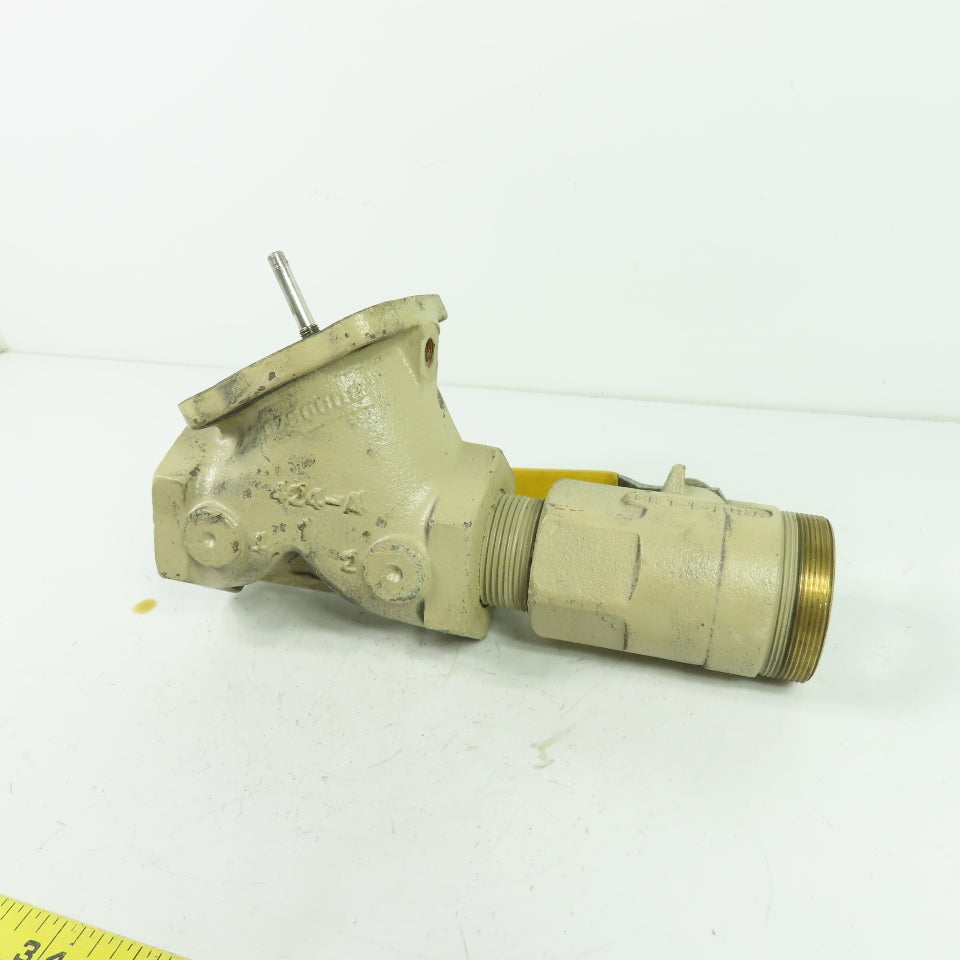 Aquamation 424-A Diaphragm Valve 1-1/4" NPT W/ Shutoff