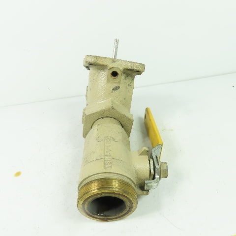 Aquamation 424-A Diaphragm Valve 1-1/4" NPT W/ Shutoff