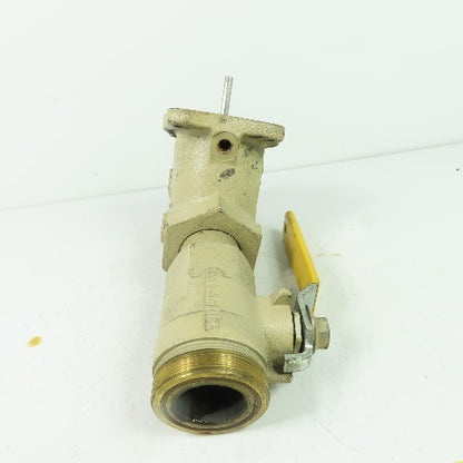 Aquamation 424-A Diaphragm Valve 1-1/4" NPT W/ Shutoff