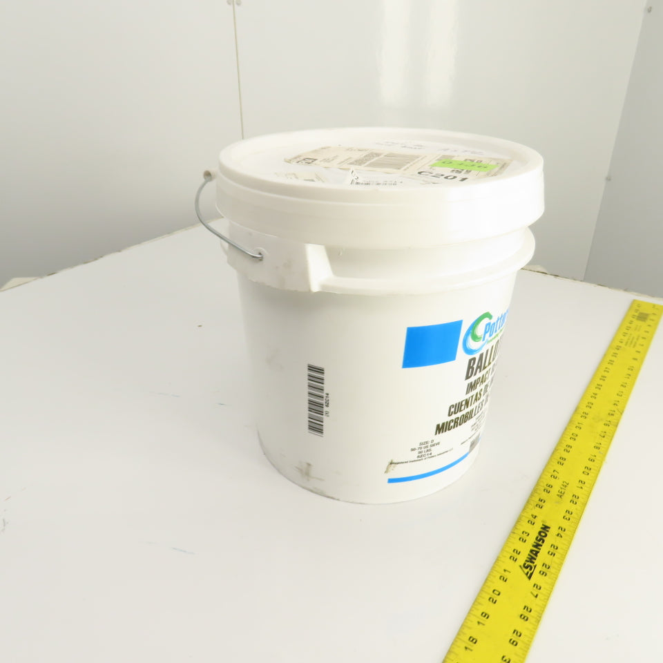 Potters 6ZC14 Ballotini Impact Glass Beads Blast Media 50-70 Mesh 50 Lb. Bucket