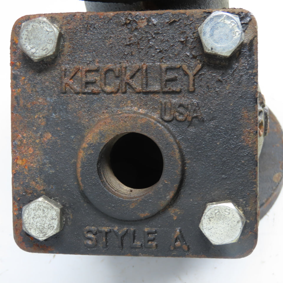 Keckley Style A 3" Flanged Cast Iron Y Strainer 125LB