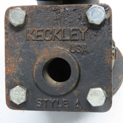 Keckley Style A 3" Flanged Cast Iron Y Strainer 125LB