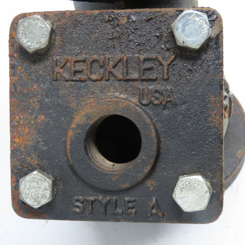 Keckley Style A 3" Flanged Cast Iron Y Strainer 125LB