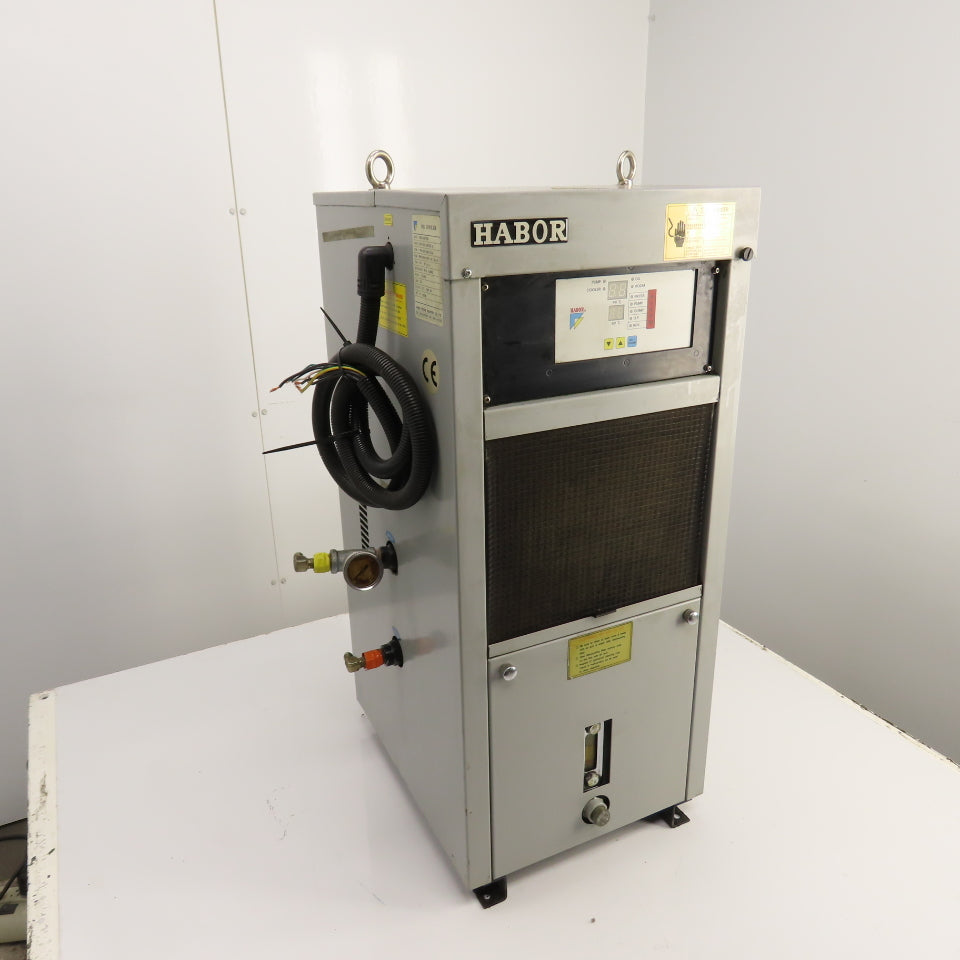 Habor HBO-250PTSB Oil Chiller Refrigeration Unit 20 L Tank R22 220V 3PH Tested