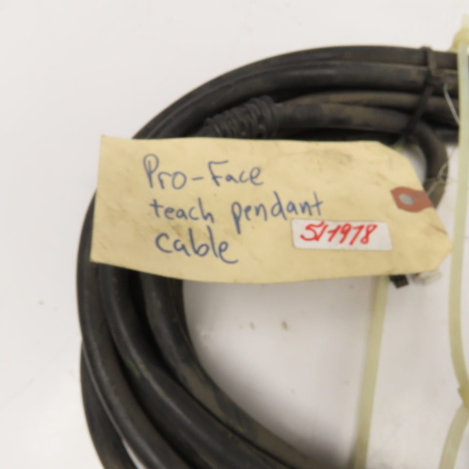 Proface D232-10M Teach Pendant Cable Assembly