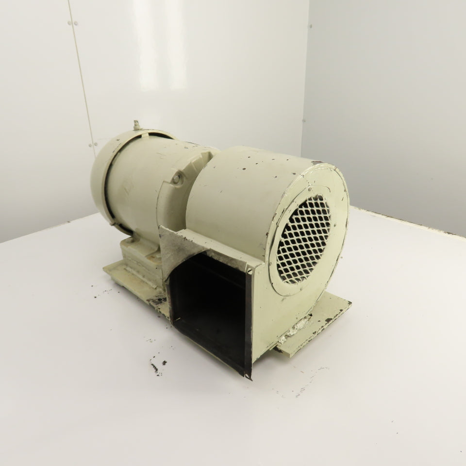 Siemens RGZESD 3HP 7.5" Direct Drive Squirrel Cage Blower Fan 230/460V 3PH 7"x7"