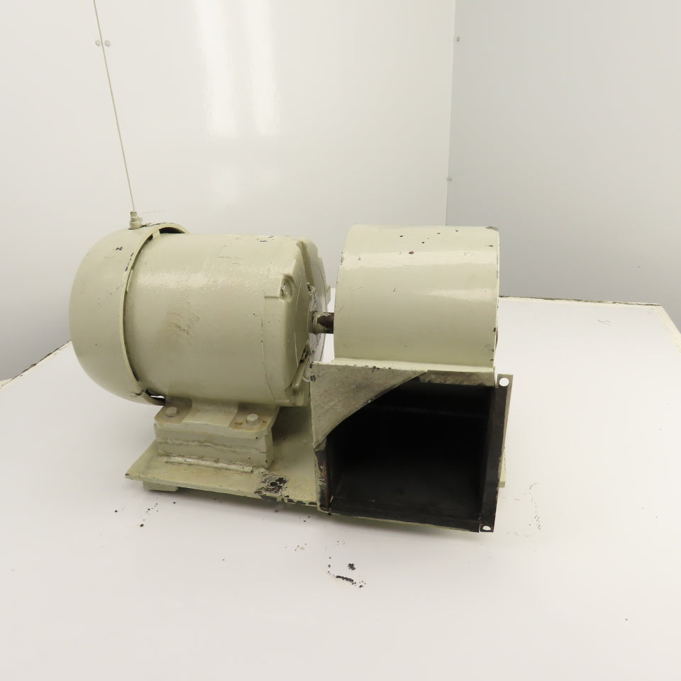 Siemens RGZESD 3HP 7.5" Direct Drive Squirrel Cage Blower Fan 230/460V 3PH 7"x7"