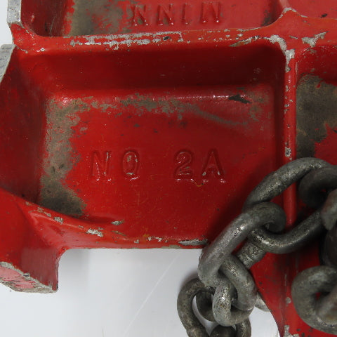 Jewel Manufacturing NO 2A Aluminum Straight Pipe Welding Vise Clamp Holder