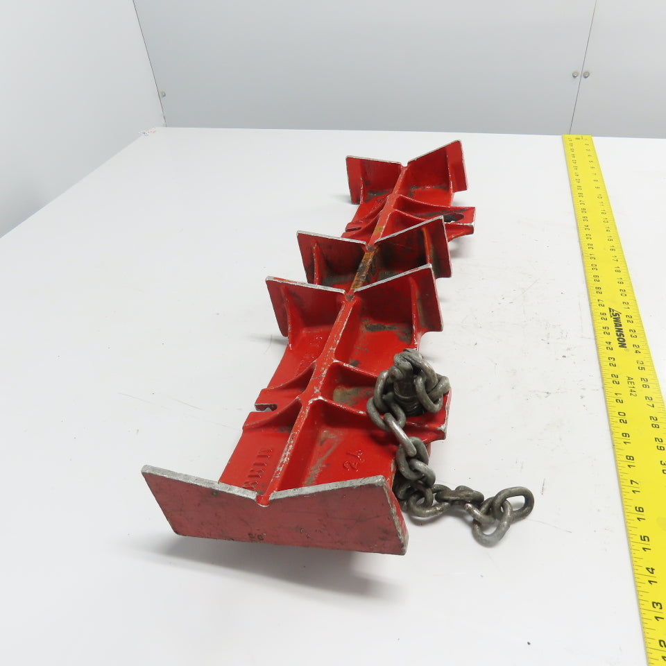 Jewel Manufacturing NO 2A Aluminum Straight Pipe Welding Vise Clamp Holder