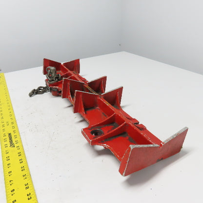 Jewel Manufacturing NO 2A Aluminum Straight Pipe Welding Vise Clamp Holder