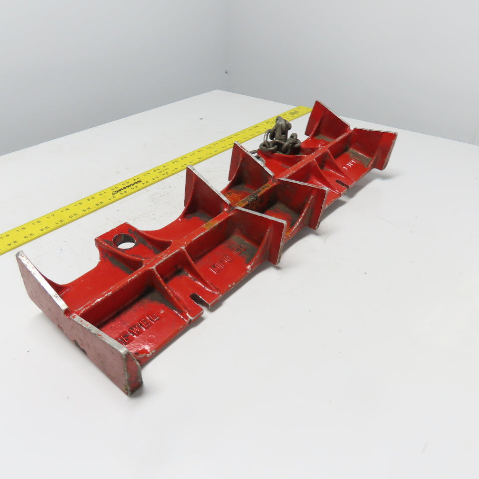 Jewel Manufacturing NO 2A Aluminum Straight Pipe Welding Vise Clamp Holder
