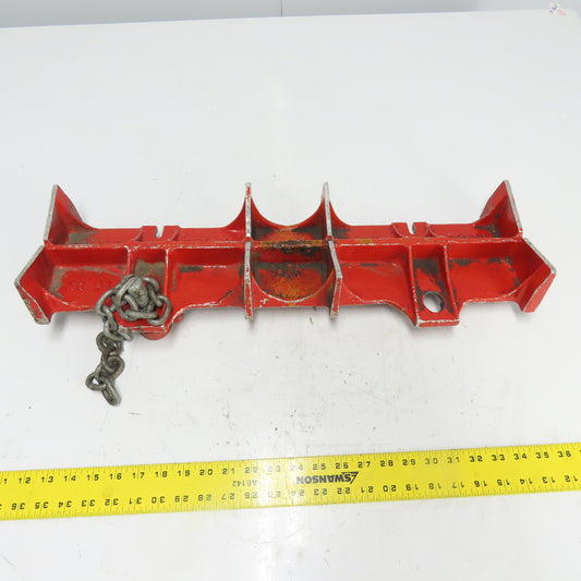 Jewel Manufacturing NO 2A Aluminum Straight Pipe Welding Vise Clamp Holder