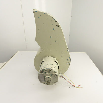 GE 5K45MG4A 3/4HP 9" Direct Drive Squirrel Cage Blower Fan 220/440V 3PH 9"x6.5"