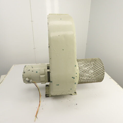GE 5K45MG4A 3/4HP 9" Direct Drive Squirrel Cage Blower Fan 220/440V 3PH 9"x6.5"