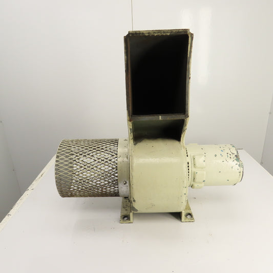 GE 5K45MG4A 3/4HP 9" Direct Drive Squirrel Cage Blower Fan 220/440V 3PH 9"x6.5"