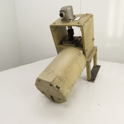 Dayton 4Z010D 30:1 Ratio 1HP Vertical Gear Motor 230/460V 3PH 58RPM W/ Encoder