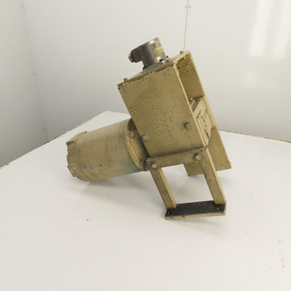 Dayton 4Z010D 30:1 Ratio 1HP Vertical Gear Motor 230/460V 3PH 58RPM W/ Encoder